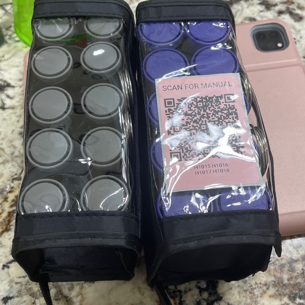 Travel hair roller set!